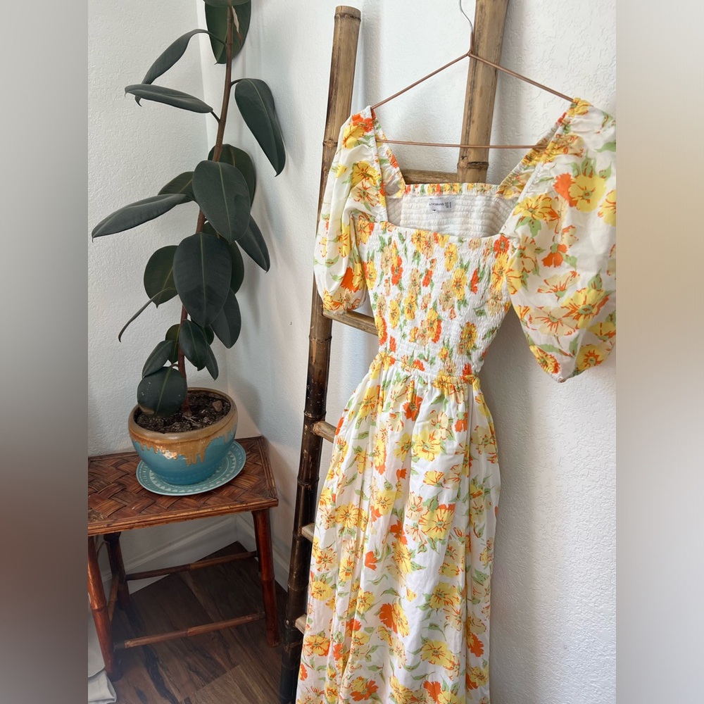 Faithfull The Brand Floral A-Line Dress
